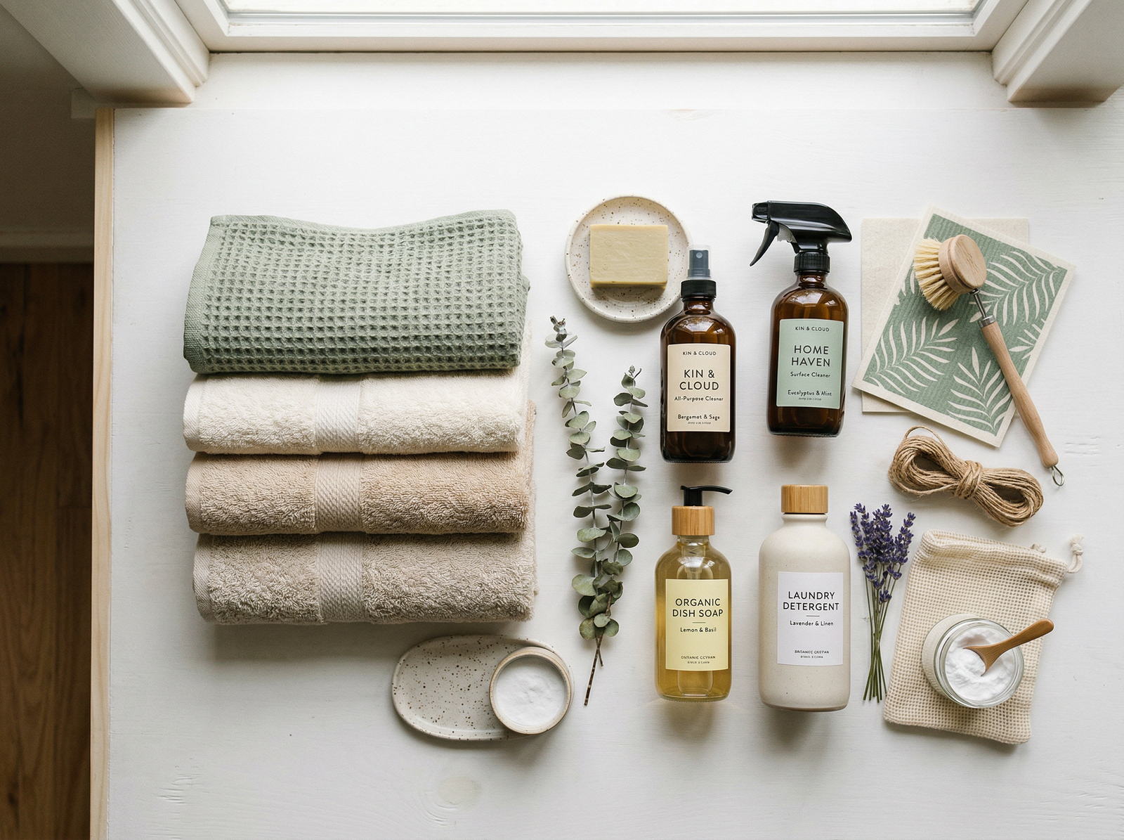 Eco-friendly household essentials